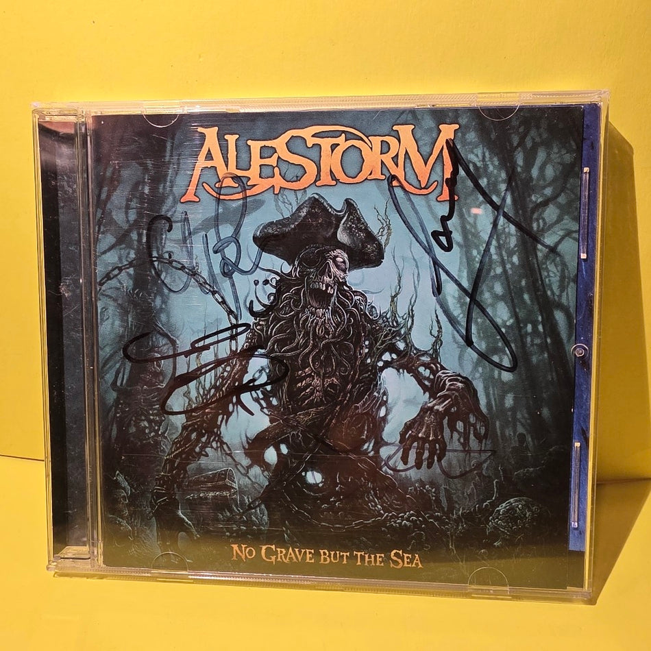 Alestorm - No Grave But The Sea / Autographed  - 2017 - NPR 704 JC - Used - EX - CDs
