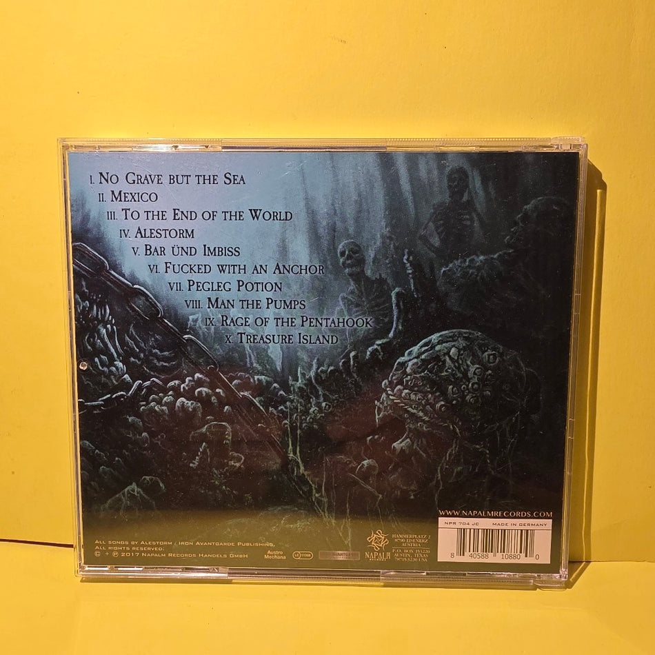 Alestorm - No Grave But The Sea / Autographed  - 2017 - NPR 704 JC - Used - EX - CDs