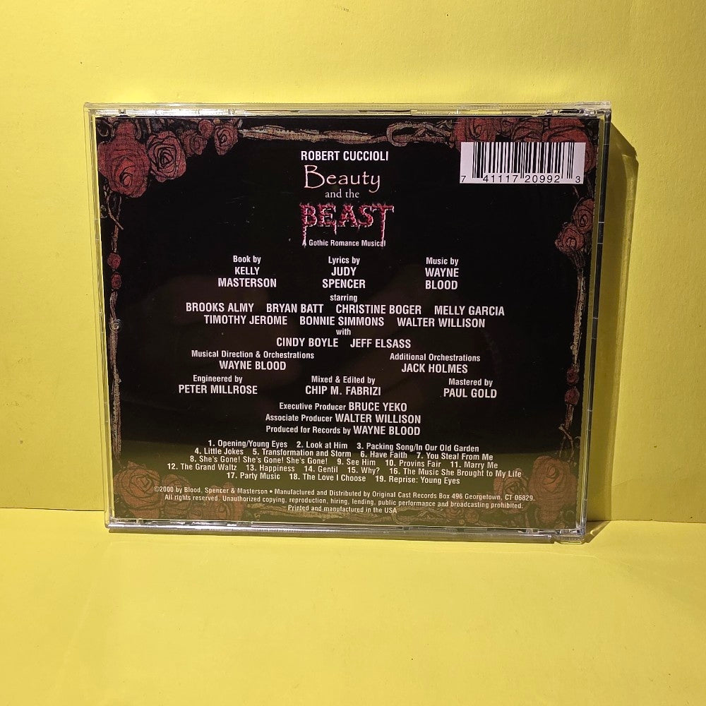 Robert Cuccioli - Beauty and the Beast - 2000 - OCR-2009 - Used - VG++ - CDs