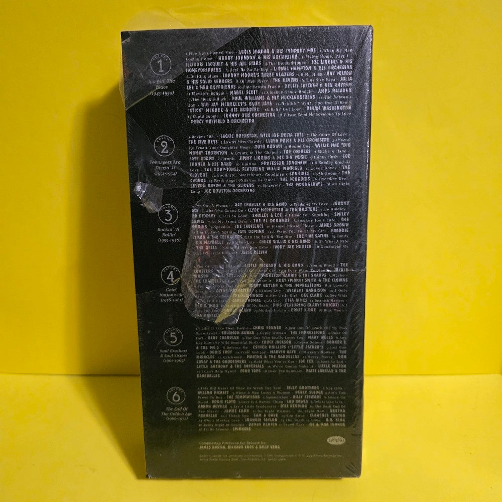 Various - The R&B Box / 6 CDs Box Set Remastered  - 1994 - R2 71806 - New - Sealed - CDs