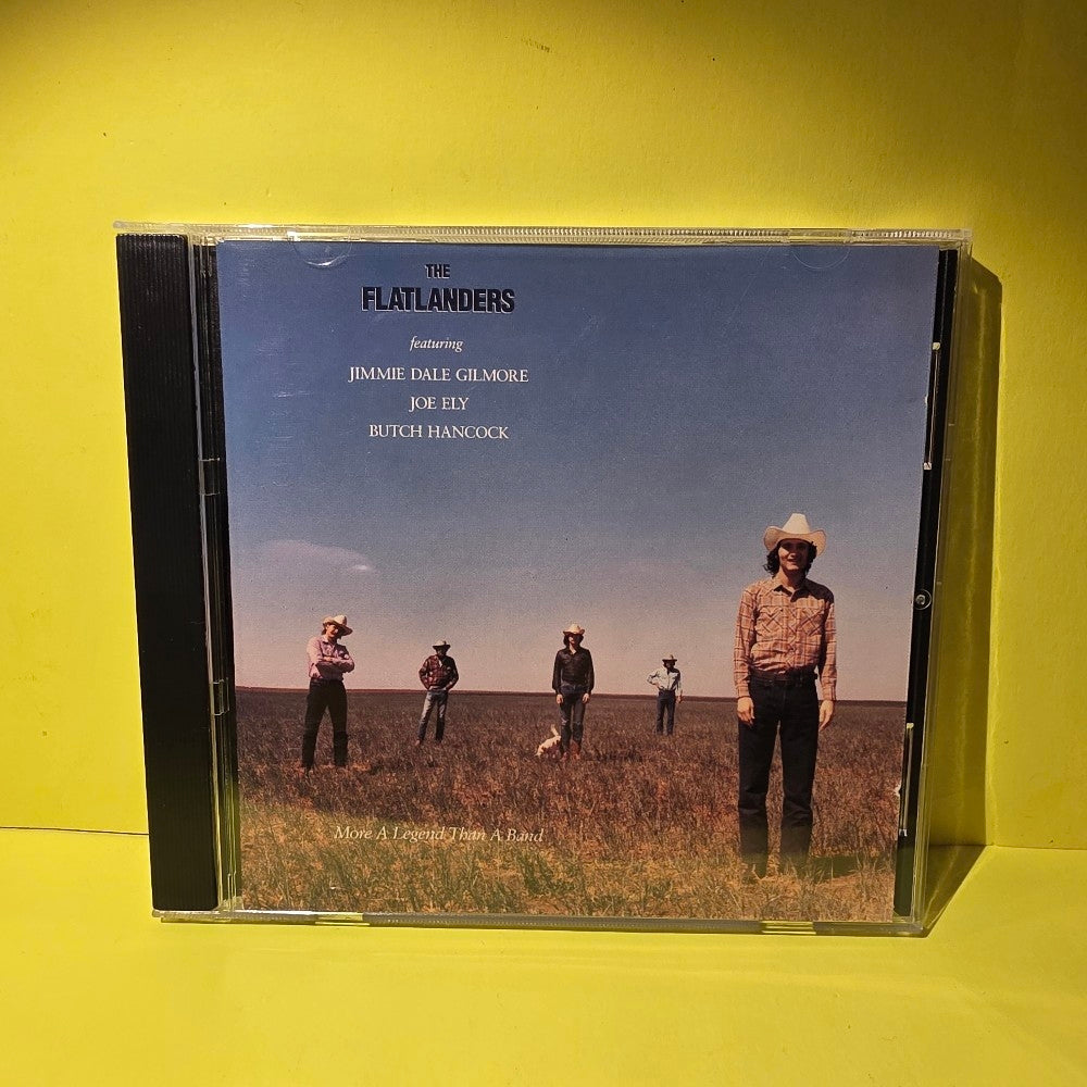 The Flatlanders Featuring Jimmie Dale Gilmore, Joe Ely, Butch Hancock - More A Legend Than A Band - 1990 - ROUNDER CD SS 34 - Used - EX - CDs