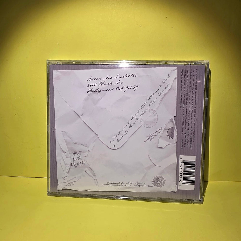 Automatic Loveletter - Recover EP - 2007 - 88697213512-St - Used - VG++ - CDs