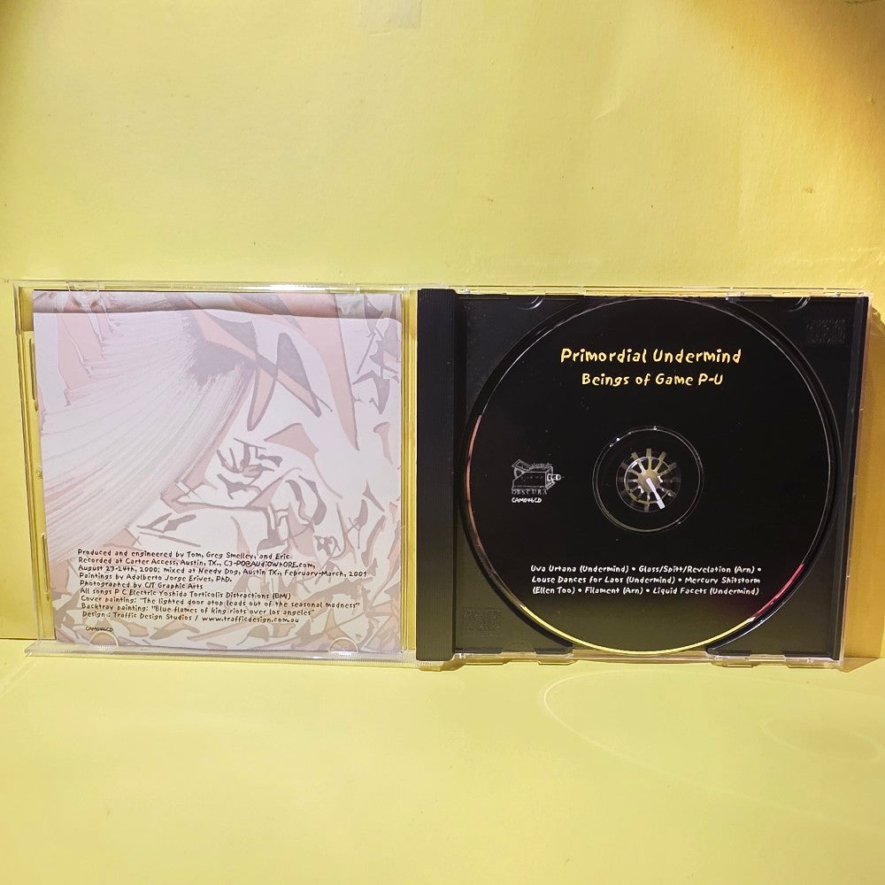 Primordial Undermind - Beings Of Game P-U - 2001 - CAM046CD - Used - VG++ - CDs
