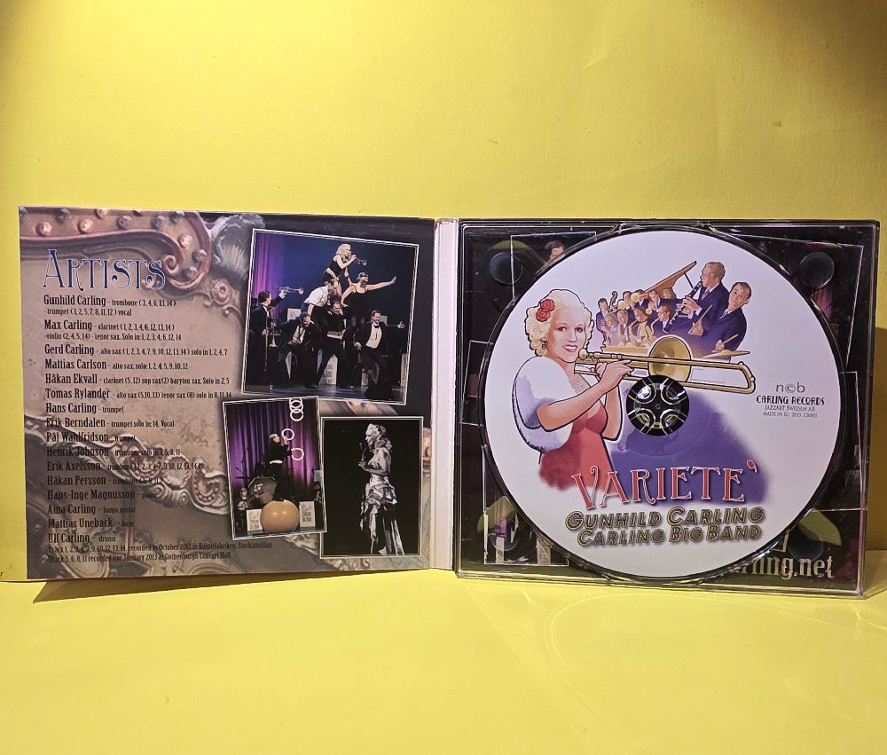 Gunhild Carling & Carling Big Band - Variete - 2013 - CR003 - Used - EX - CDs