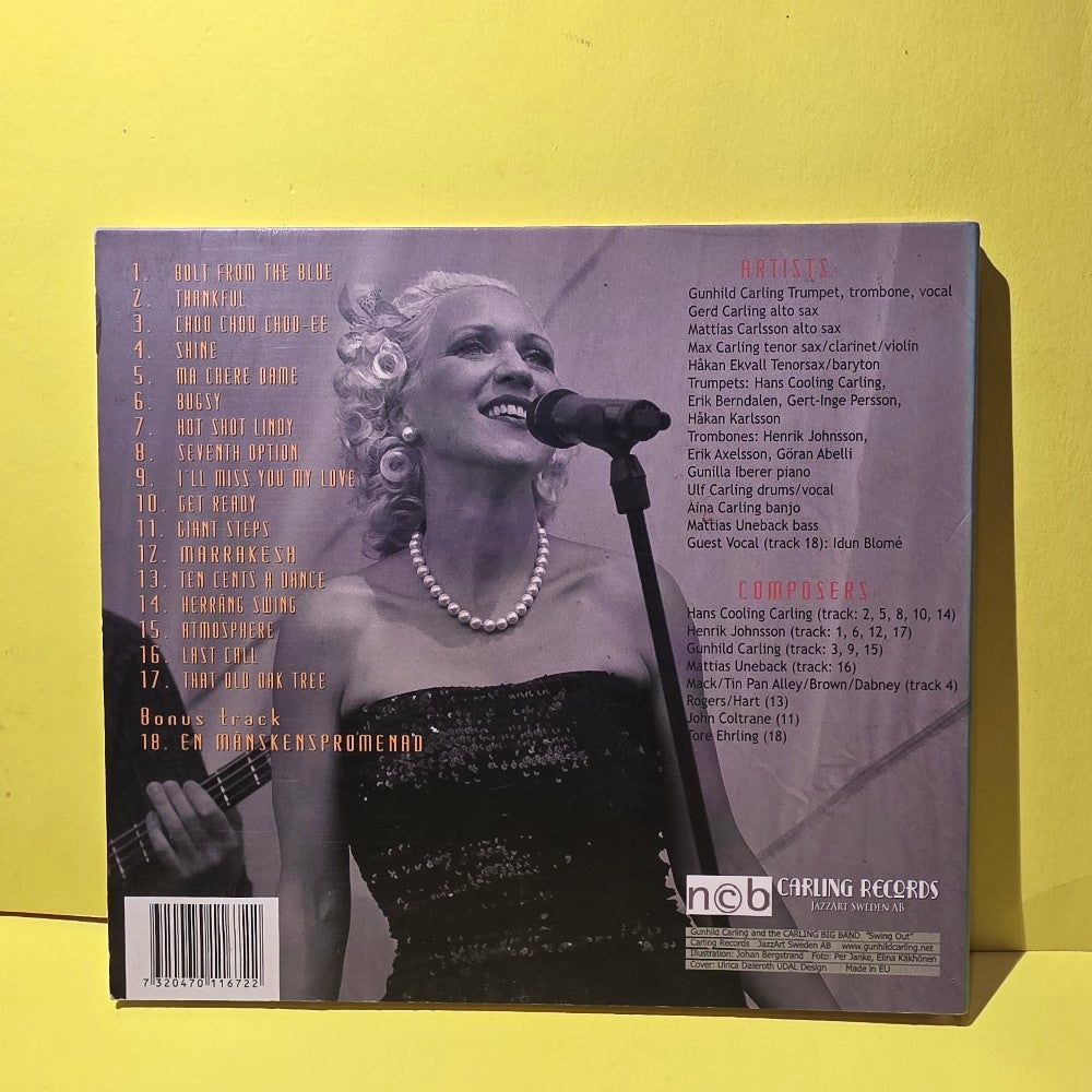 Gunhild Carling And The Carling Band - Swing Out! - 2013 - CR 001 - Used - EX - CDs