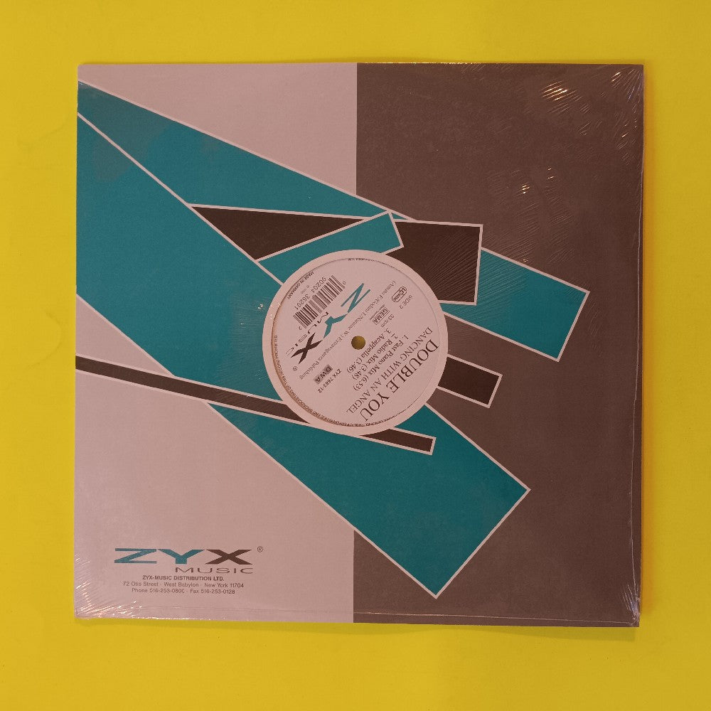 Double You - Dancing With An Angel GERMANY 12" ITALO-HOUSE - 1995 - ZYX 7683-12 - New - Sealed - Vinyl