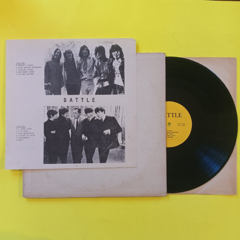 The Beatles / Rolling Stones - Battle - 1973 - RP-24 - Used - VG+ - Vinyl