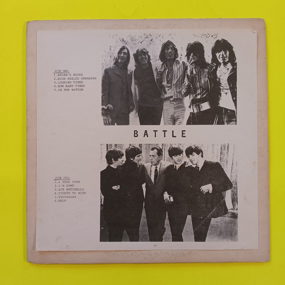The Beatles / Rolling Stones - Battle - 1973 - RP-24 - Used - VG+ - Vinyl