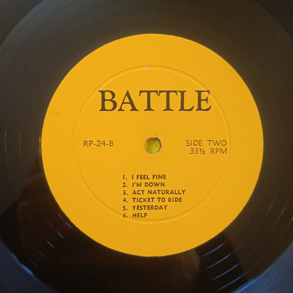 The Beatles / Rolling Stones - Battle - 1973 - RP-24 - Used - VG+ - Vinyl