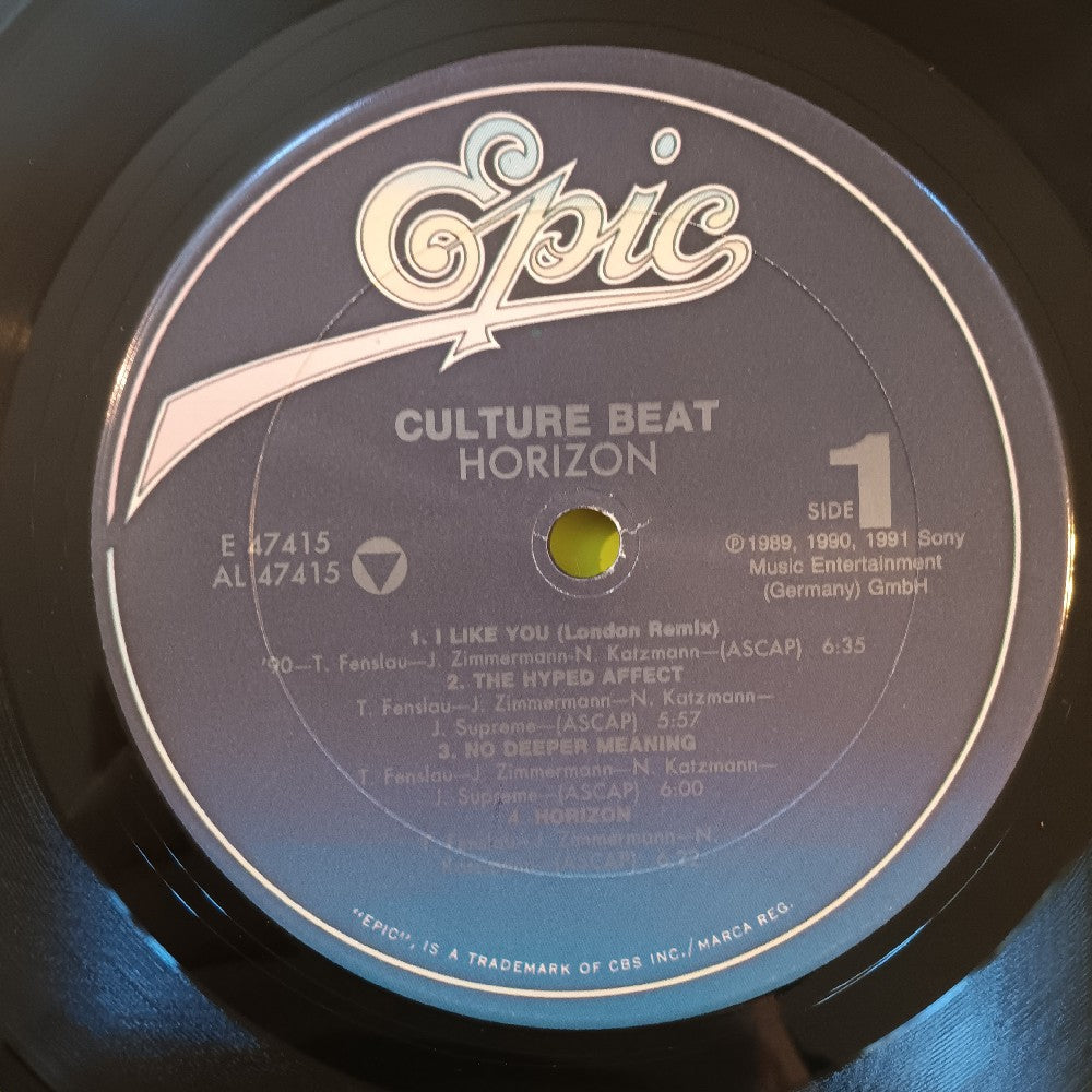Culture Beat - Horizon W. SHRINK - 1991 - E 47415 - Used - VG+ - Vinyl