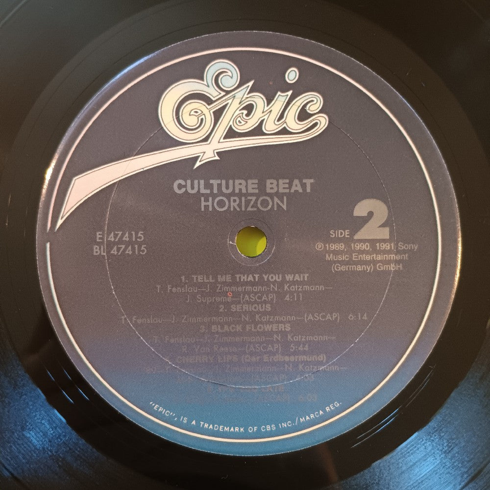 Culture Beat - Horizon W. SHRINK - 1991 - E 47415 - Used - VG+ - Vinyl
