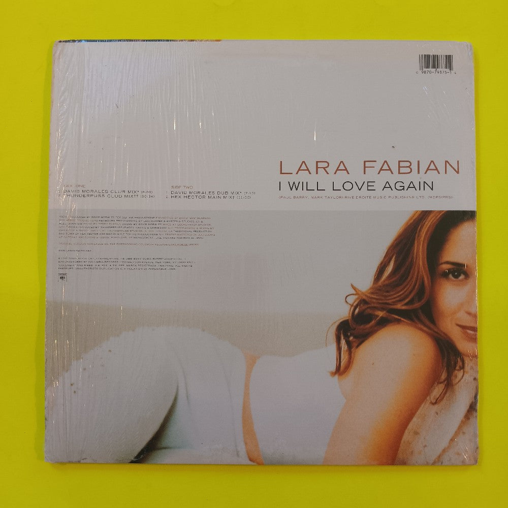 Lara Fabian - I Will Love Again 12" SHRINK - 1999 - 44 79375 - Used - VG++ - Vinyl