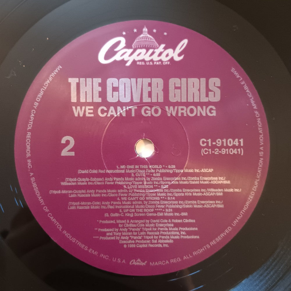 The Cover Girls - We Can't Go Wrong SHRINK - 1989 - C1-91041 - Used - EX - Vinyl