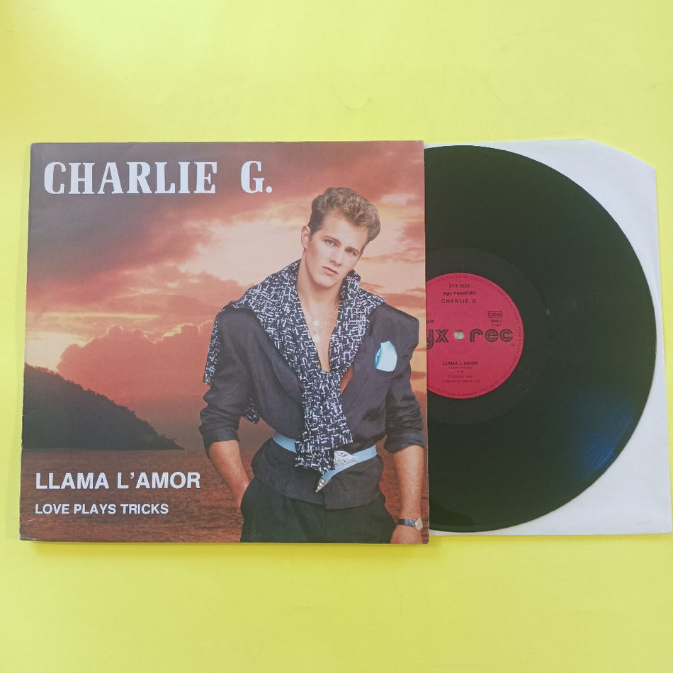 Charlie G - Llama L'Amor GERMANY 12" Euro-Disco - 1987 - ZYX 5602 - Used - EX - Vinyl