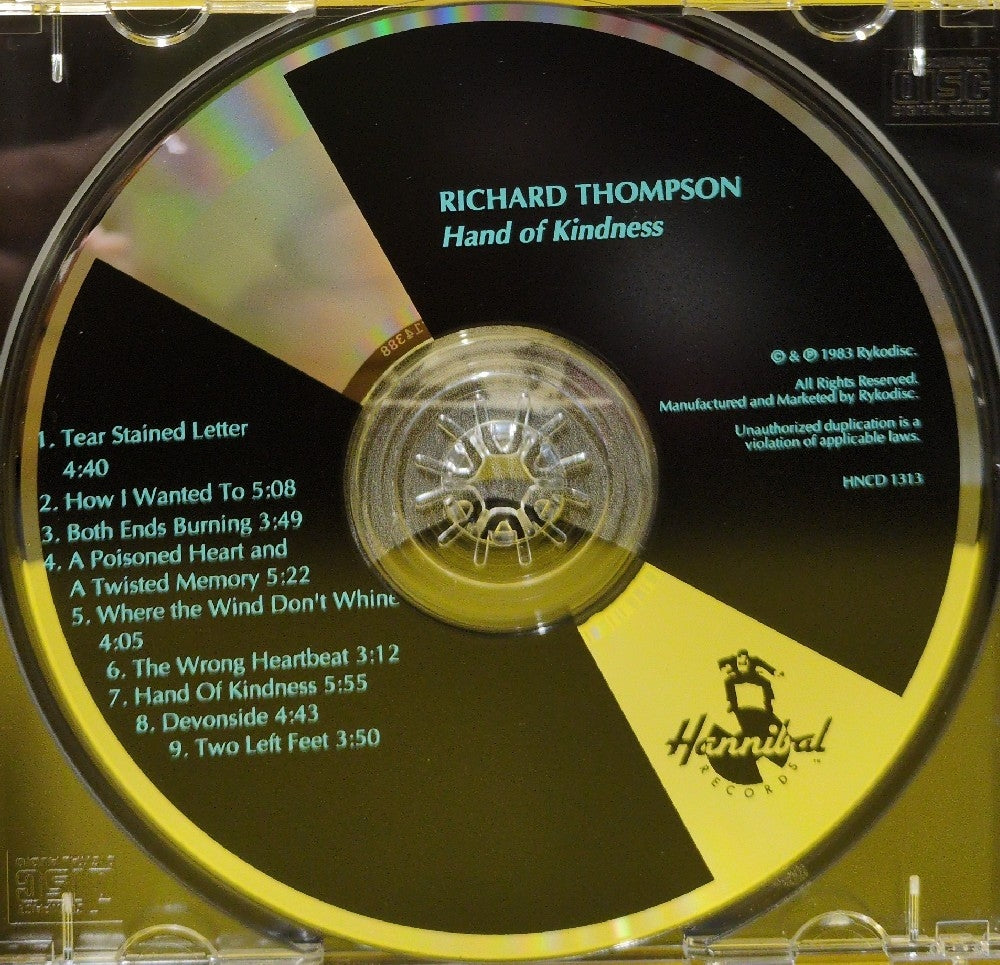 Richard Thompson - Hand Of Kindness - HNCD 1313 - Used - NM - CDs