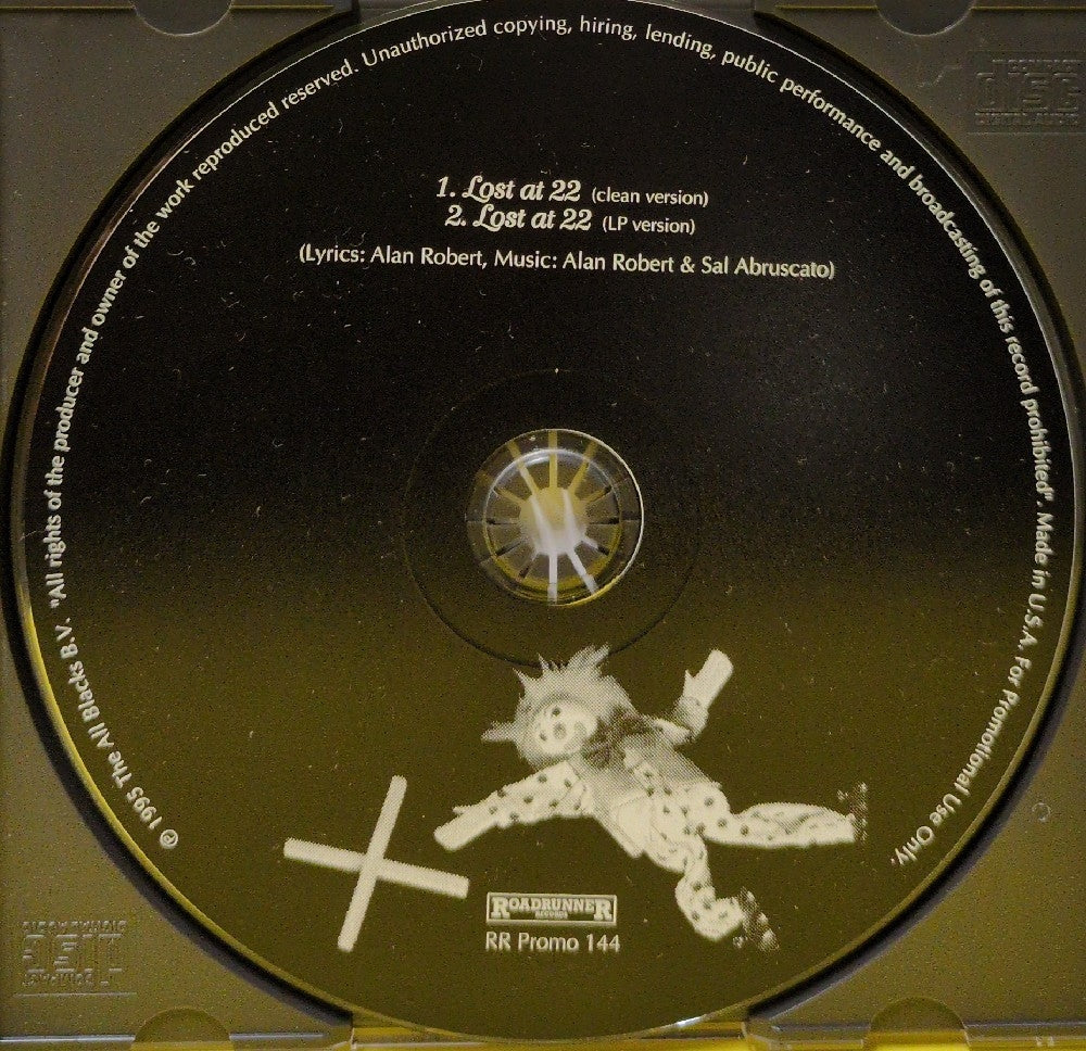Life Of Agony - Lost At 22 - 1995 - RR Promo 144 - Used - EX - CDs - CD Single - Promo