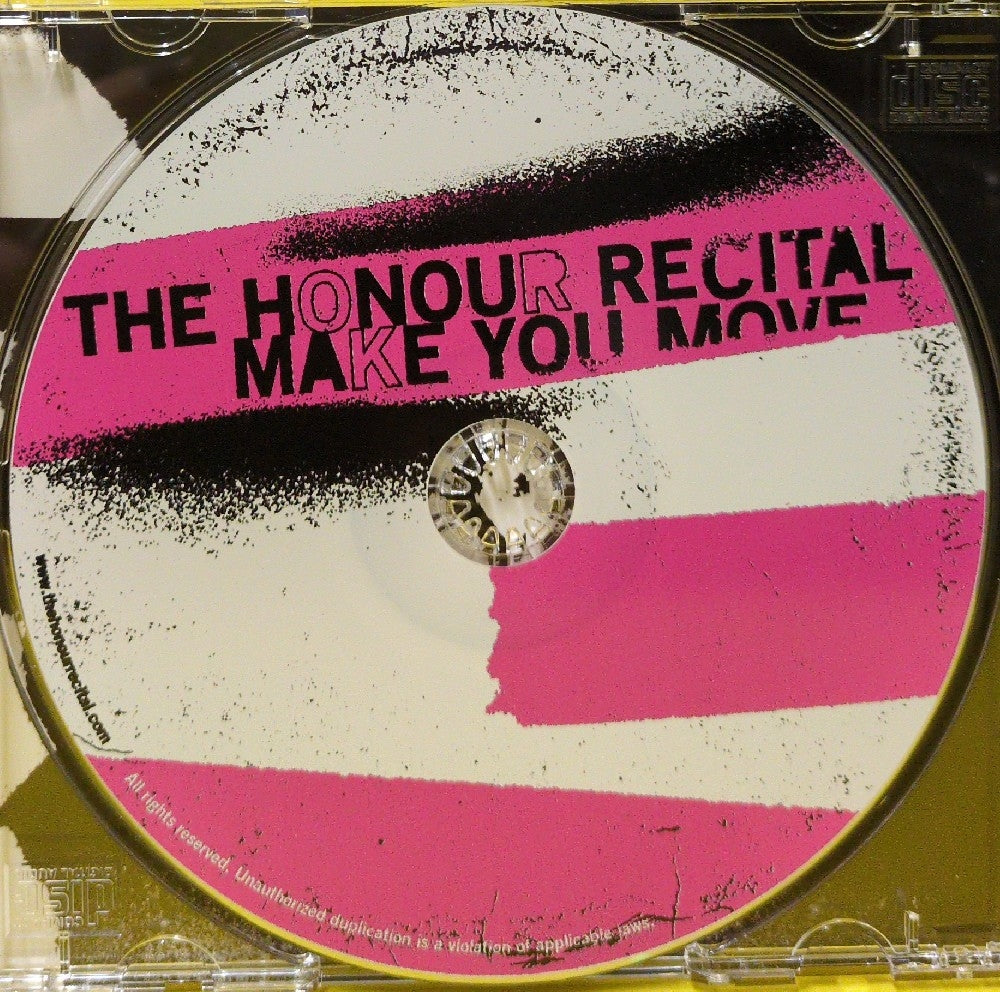 The Honour Recital - Make You Move - 2005 - Used - VG++ - CDs