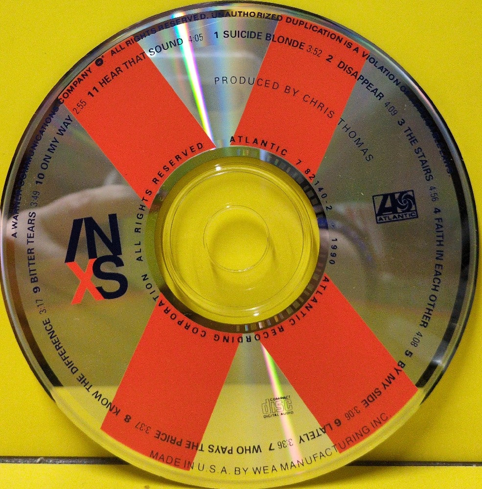 INXS - X - 1990 - 7 82151-2 - Used - VG++ - CDs - 3D Pop Up Sleeve