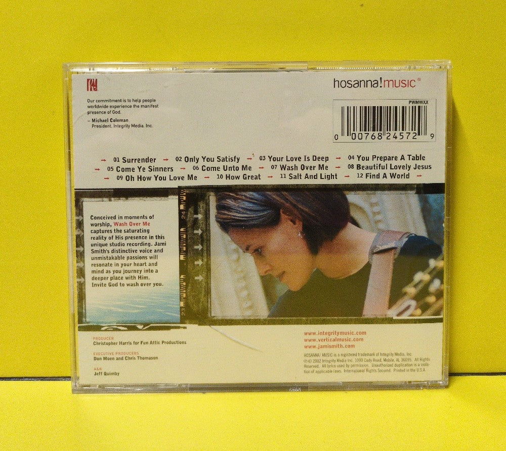 Jami Smith - Wash Over Me - 2002 - 24572 - Used - VG++ - CDs - Autographed