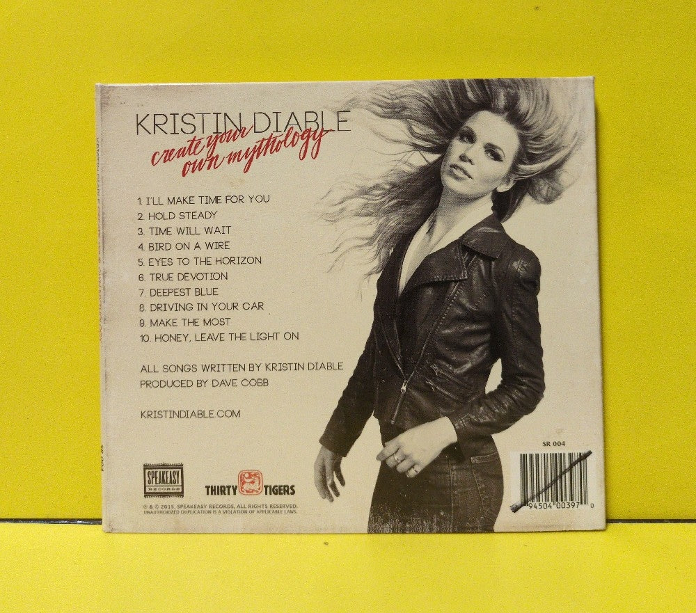 Kristin Diable - Create Your Own Mythology - 2015 - SR 004 - Used - VG+ - CDs