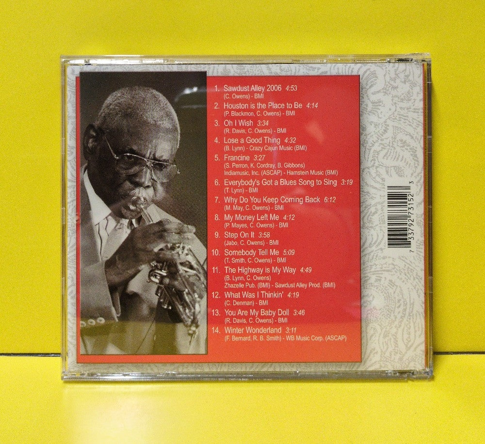 Calvin Owens - Houston Is The Place To Be, Vol.3 - 2007 - 73152 - Used - VG++ - CDs