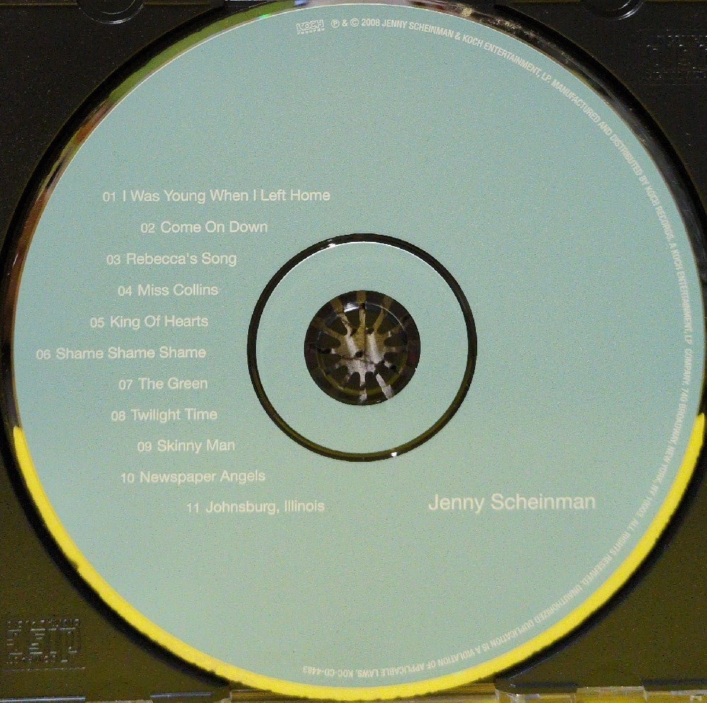 Jenny Scheinman - Jenny Scheinman - 2008 - KOC-CD-4483 - Used - VG++ - CDs