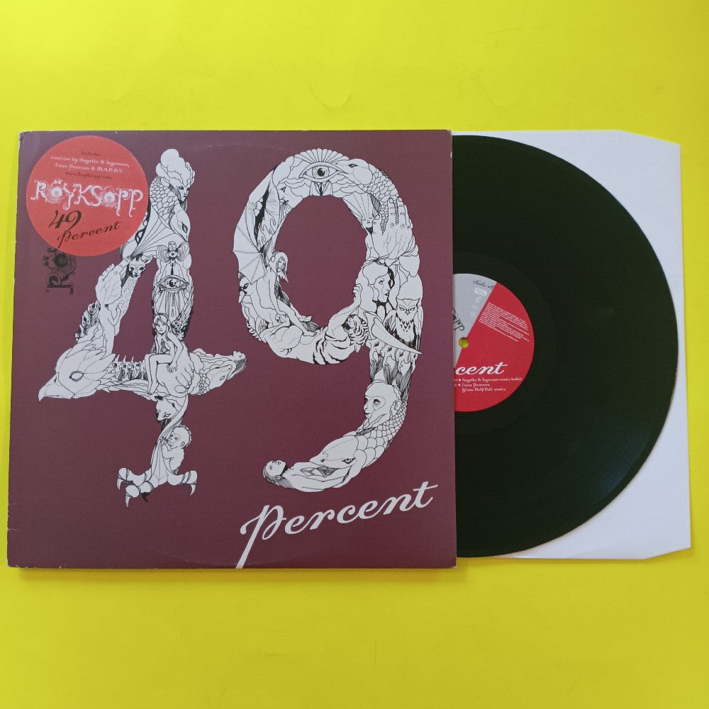 Röyksopp - 49 Percent 12" - 2005 - 0946 338999 1 - Used - VG++ - Vinyl