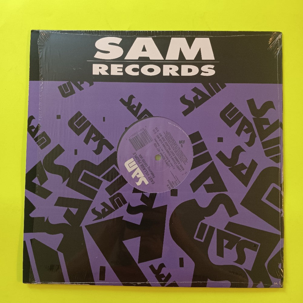 East Village People Ft. David Ian - Love's Gonna Get You 12" - 1991 - SAM 25024 - Used - VG++ - Vinyl