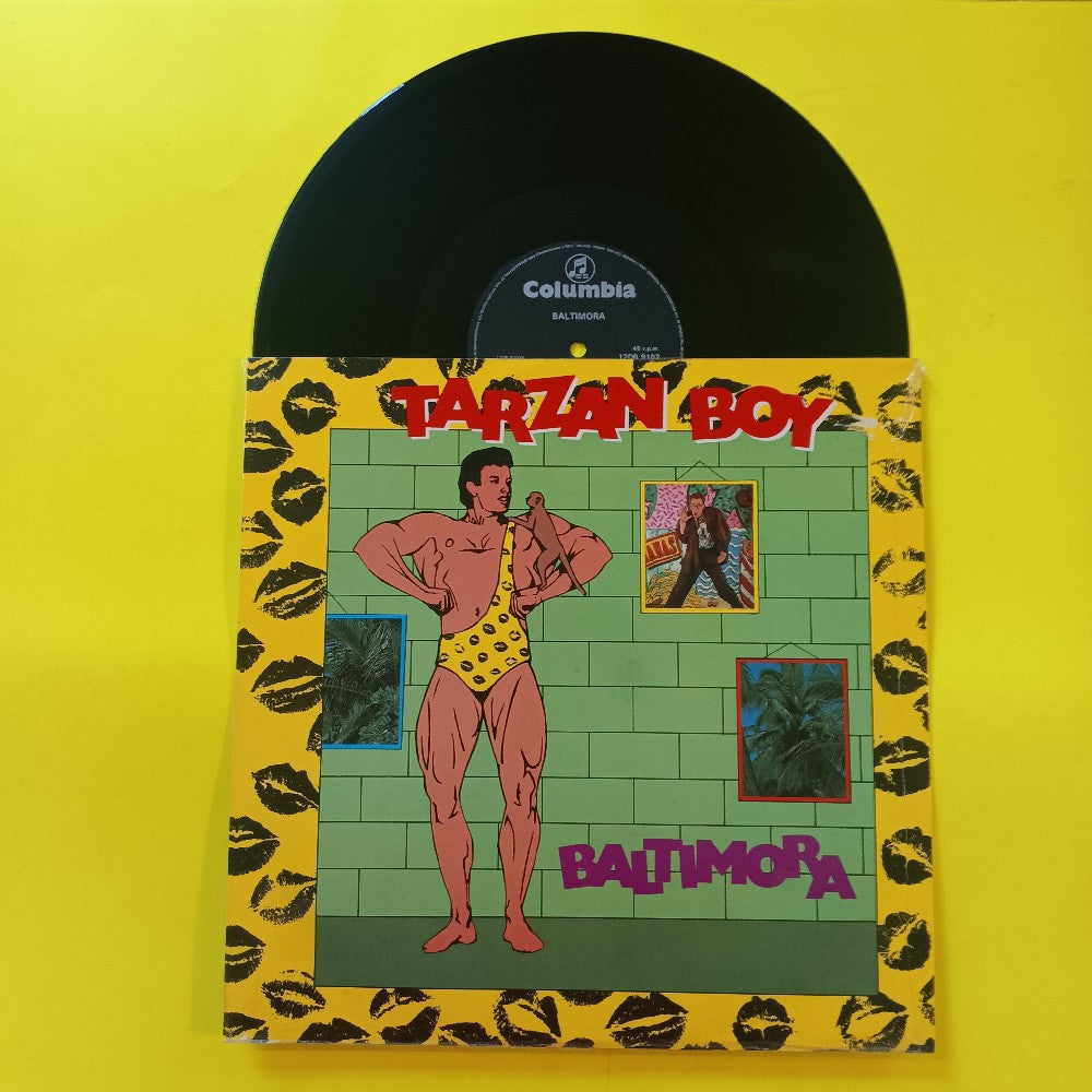 Baltimora  - Tarzan Boy ITALO-DISCO 12" UK - 1985 - 12 DB 9102 - Used - VG++ - Vinyl