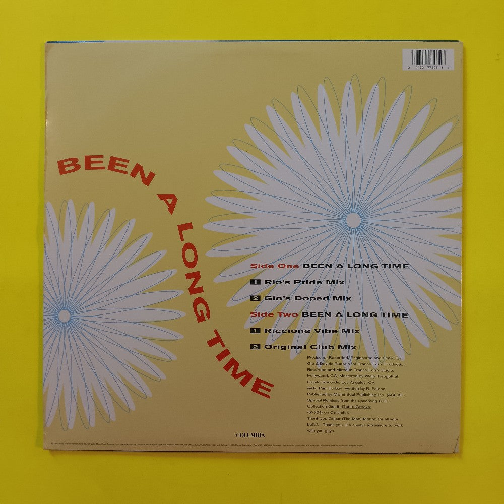 The Fog - Been A Long Time 12" - 1993 - 44 77303 - Used - VG++ - Vinyl