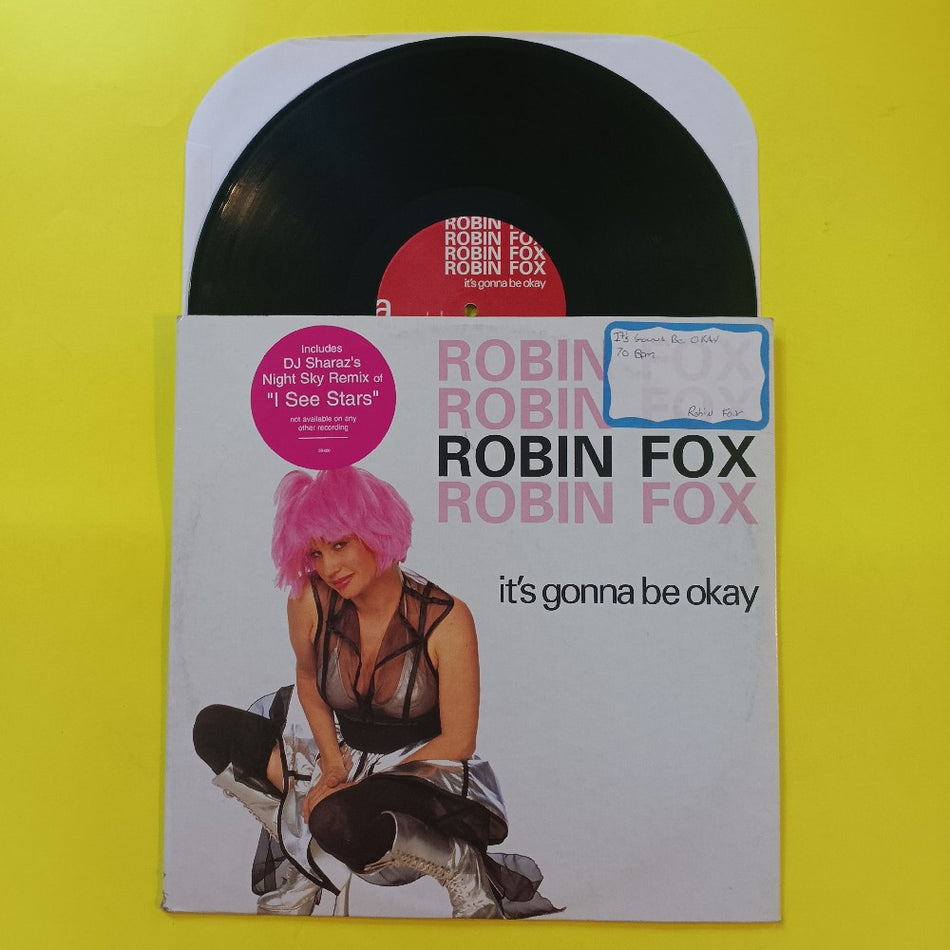 Robin Fox - It's Gonna Be Okay 12" - 2001 - SB-080 - Used - VG++ - Vinyl