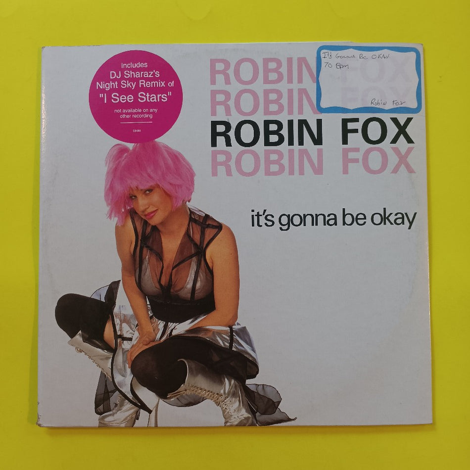 Robin Fox - It's Gonna Be Okay 12" - 2001 - SB-080 - Used - VG++ - Vinyl