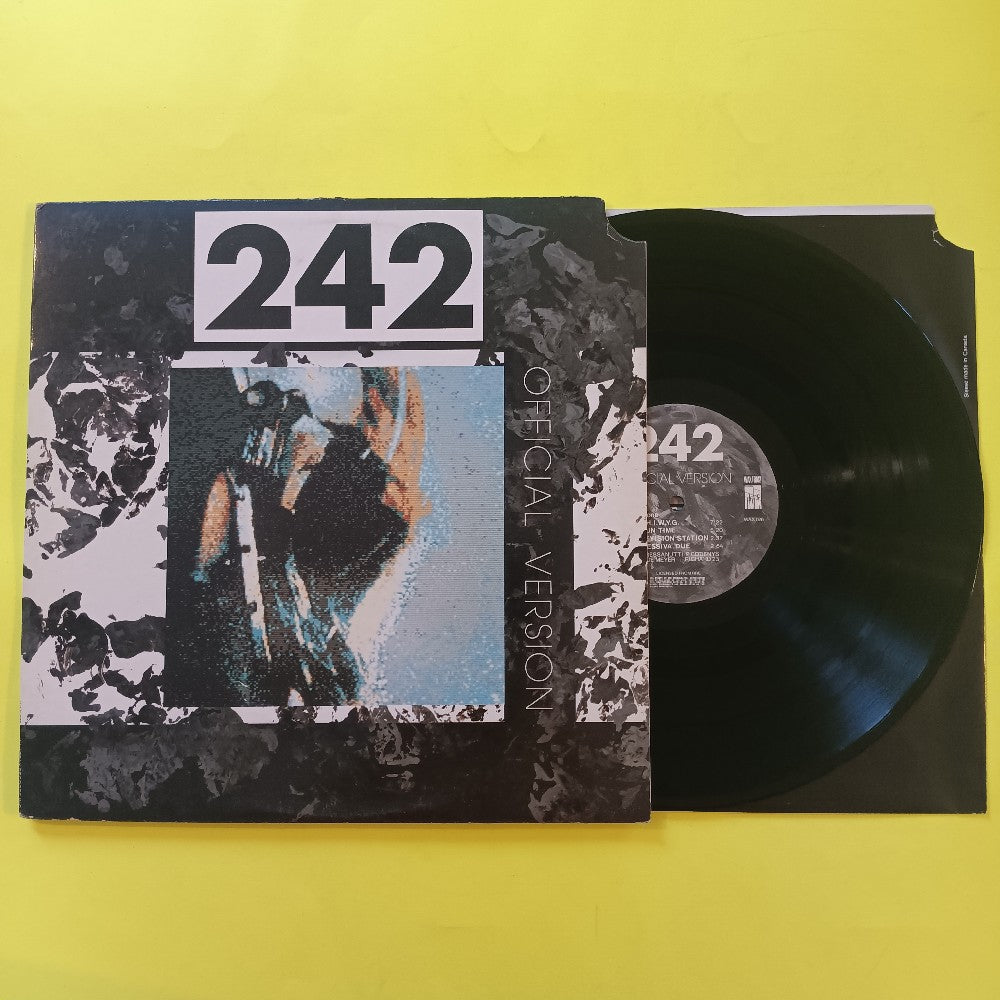 Front 242 - Official Version 12" - 1987 - WAX026 - Used - VG++ - Vinyl
