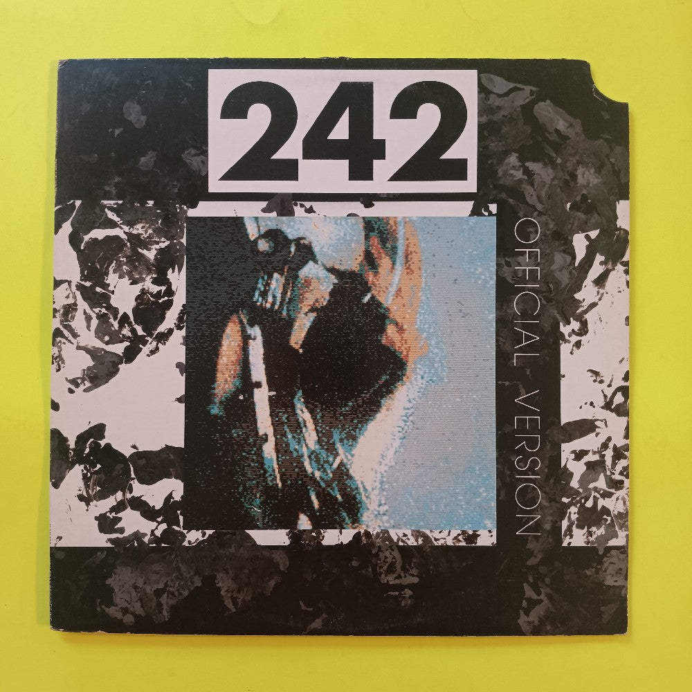 Front 242 - Official Version 12" - 1987 - WAX026 - Used - VG++ - Vinyl