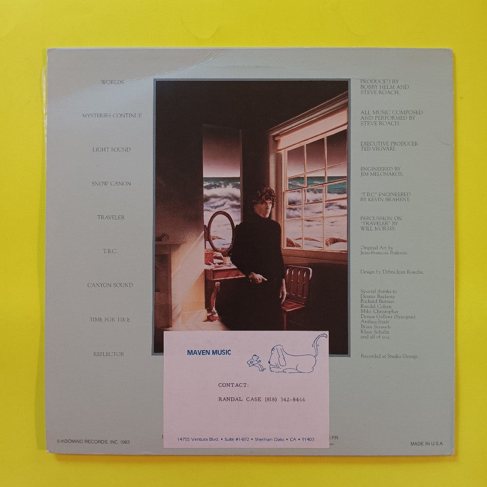 Steve Roach - Traveler  - 1983 - NO-101 - Used - EX - Vinyl