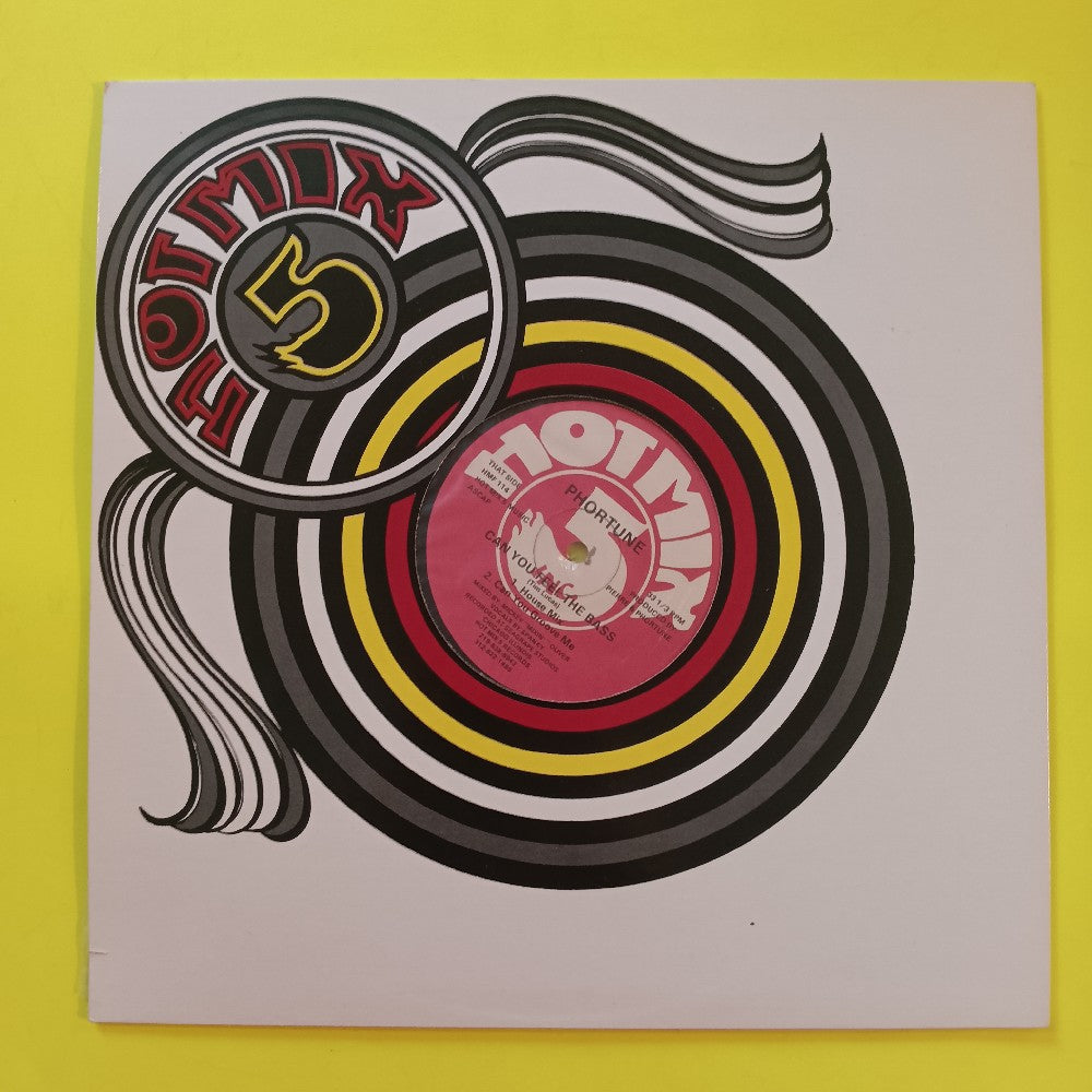 Phortune - String Free / Can You Feel The Base OG 12" - 1988 - HMF 114 - Used - VG++ - Vinyl