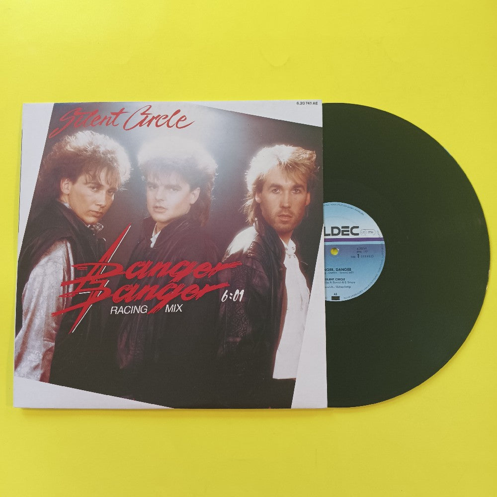 Silent Circle - Danger Danger (Racing Mix) 12" GERMANY - 1987 - 6.20741 - Used - VG++ - Vinyl