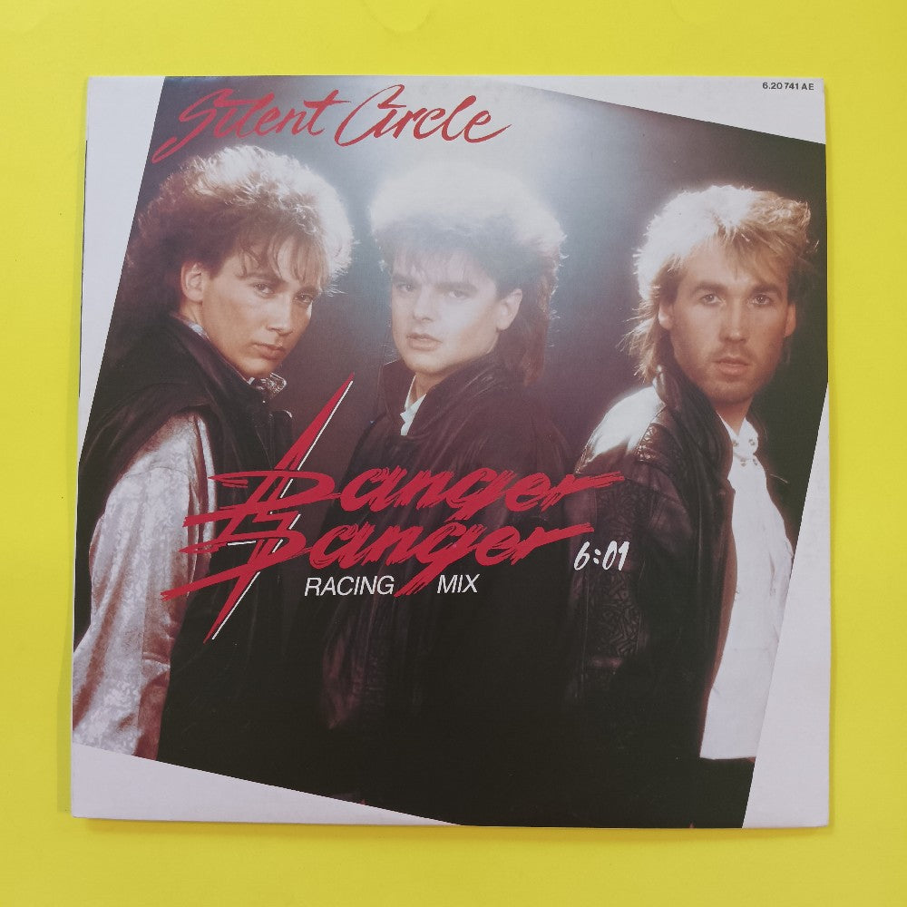 Silent Circle - Danger Danger (Racing Mix) 12" GERMANY - 1987 - 6.20741 - Used - VG++ - Vinyl