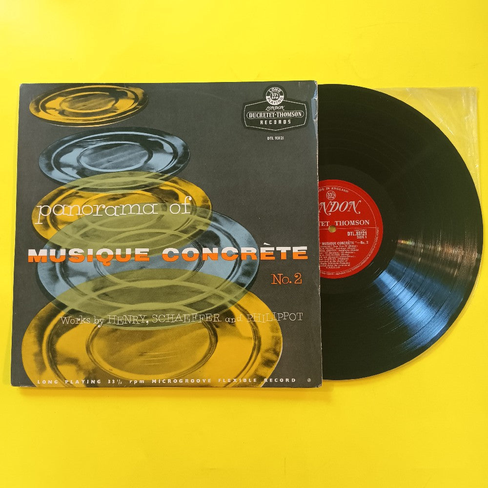 Henry Schaeffer & Philippot - Panorama Of Musique Concrete No. 2 UK - 1957 - DTL 93121 - Used - VG++ - Vinyl