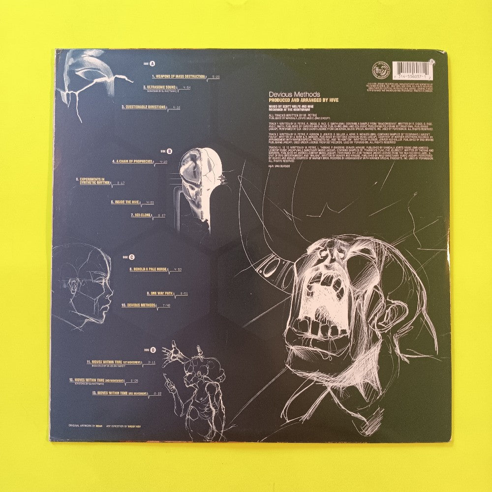 Hive - Devious Methods 2LP - 1998 - 314 556 037-1 - Used - VG++ - Vinyl