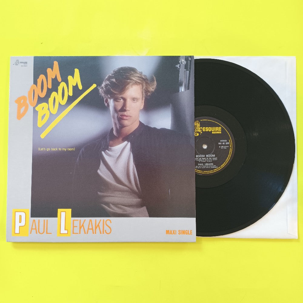 Paul Lekakis - Boom Boom 12" ITALO-DISCO  - 1986 - SQ 87504 - Used - VG++ - Vinyl