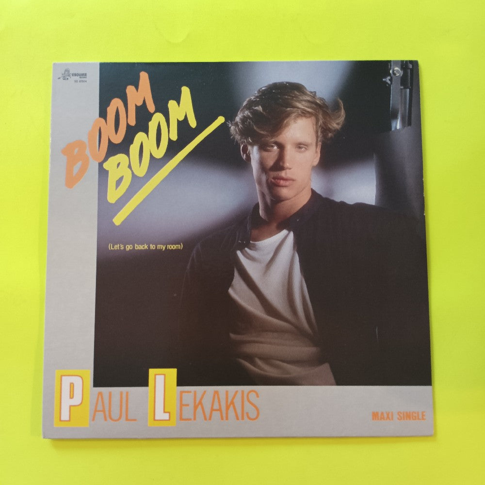 Paul Lekakis - Boom Boom 12" ITALO-DISCO  - 1986 - SQ 87504 - Used - VG++ - Vinyl