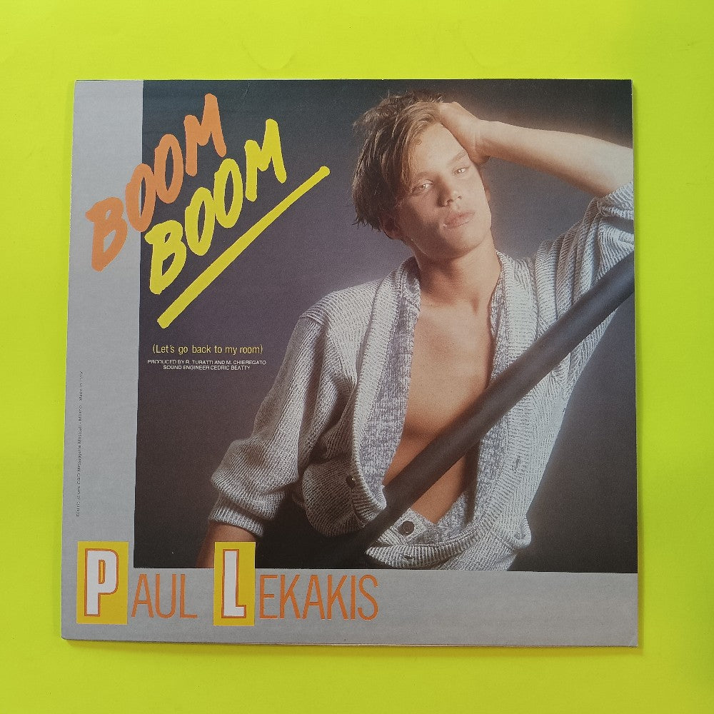 Paul Lekakis - Boom Boom 12" ITALO-DISCO  - 1986 - SQ 87504 - Used - VG++ - Vinyl