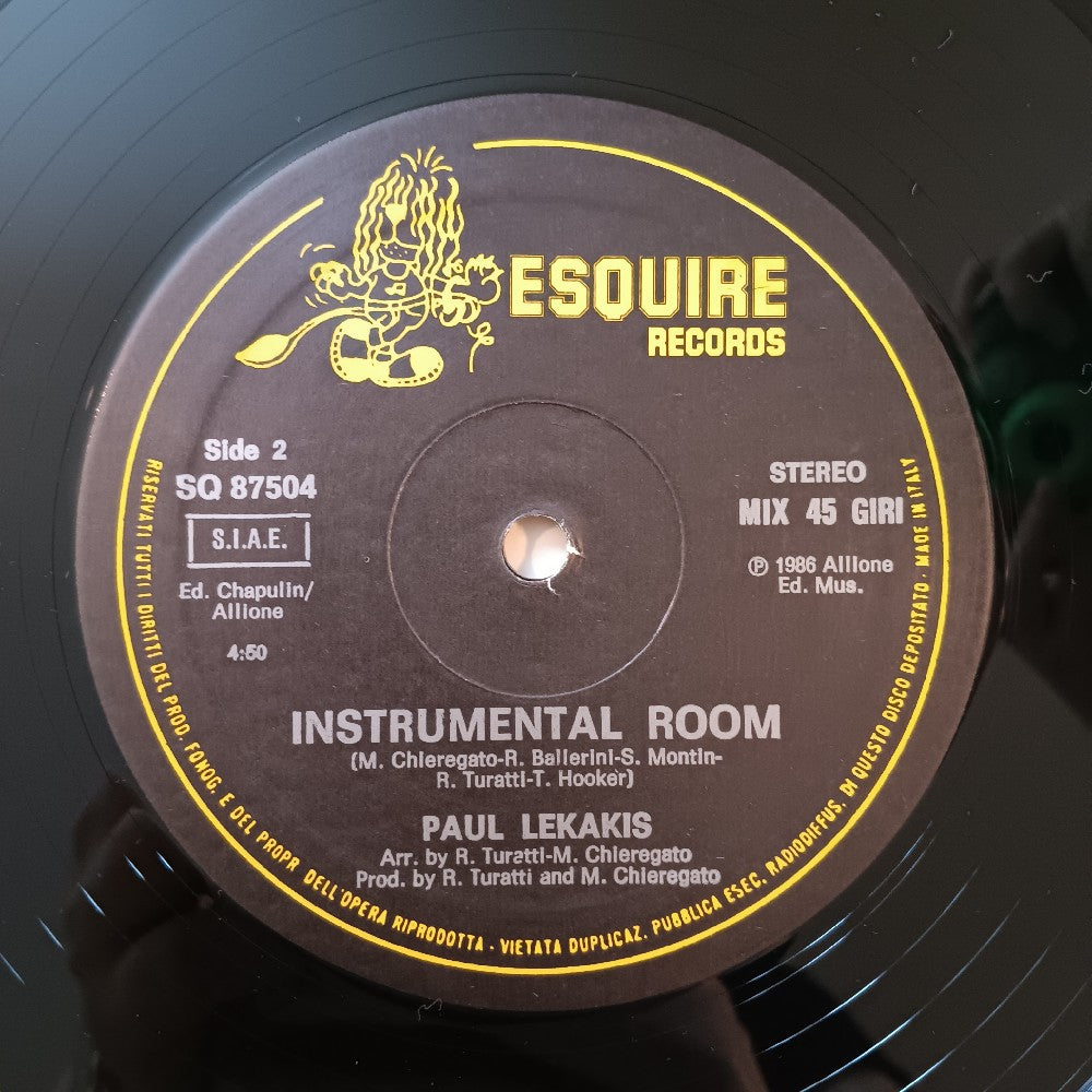 Paul Lekakis - Boom Boom 12" ITALO-DISCO  - 1986 - SQ 87504 - Used - VG++ - Vinyl