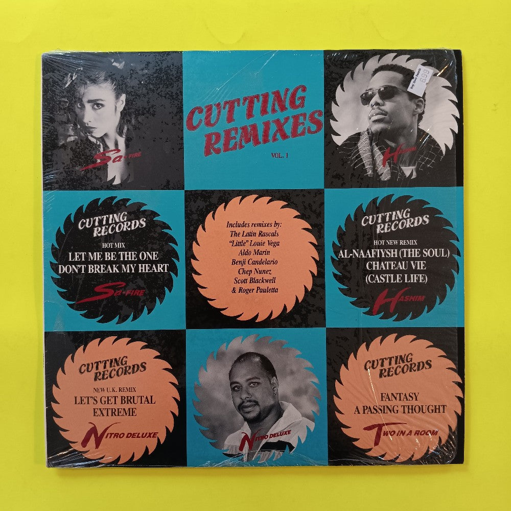 Various - Cutting Remixes (Vol. 1) - 1987 - CR-2000 - Used - VG++ - Vinyl