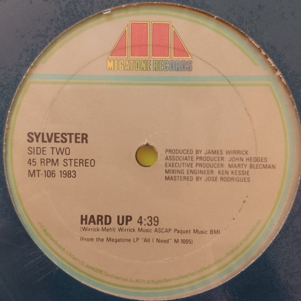 Sylvester - Dont Stop / Hard Up 12" - 1983 - MT 106 - New - Sealed - Vinyl