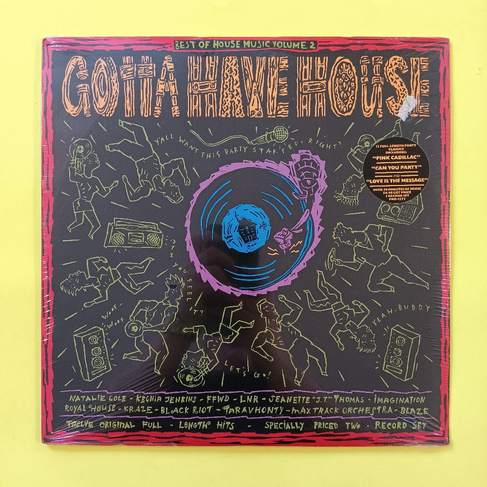 Various - Best Of House Music Volume 2 Gotta Have House 2LP - 1988 - PRO-1273 - New - Sealed - Vinyl