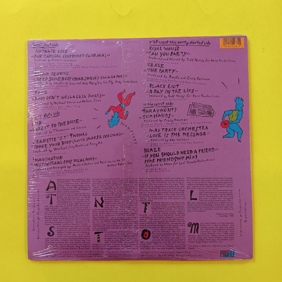 Various - Best Of House Music Volume 2 Gotta Have House 2LP - 1988 - PRO-1273 - New - Sealed - Vinyl