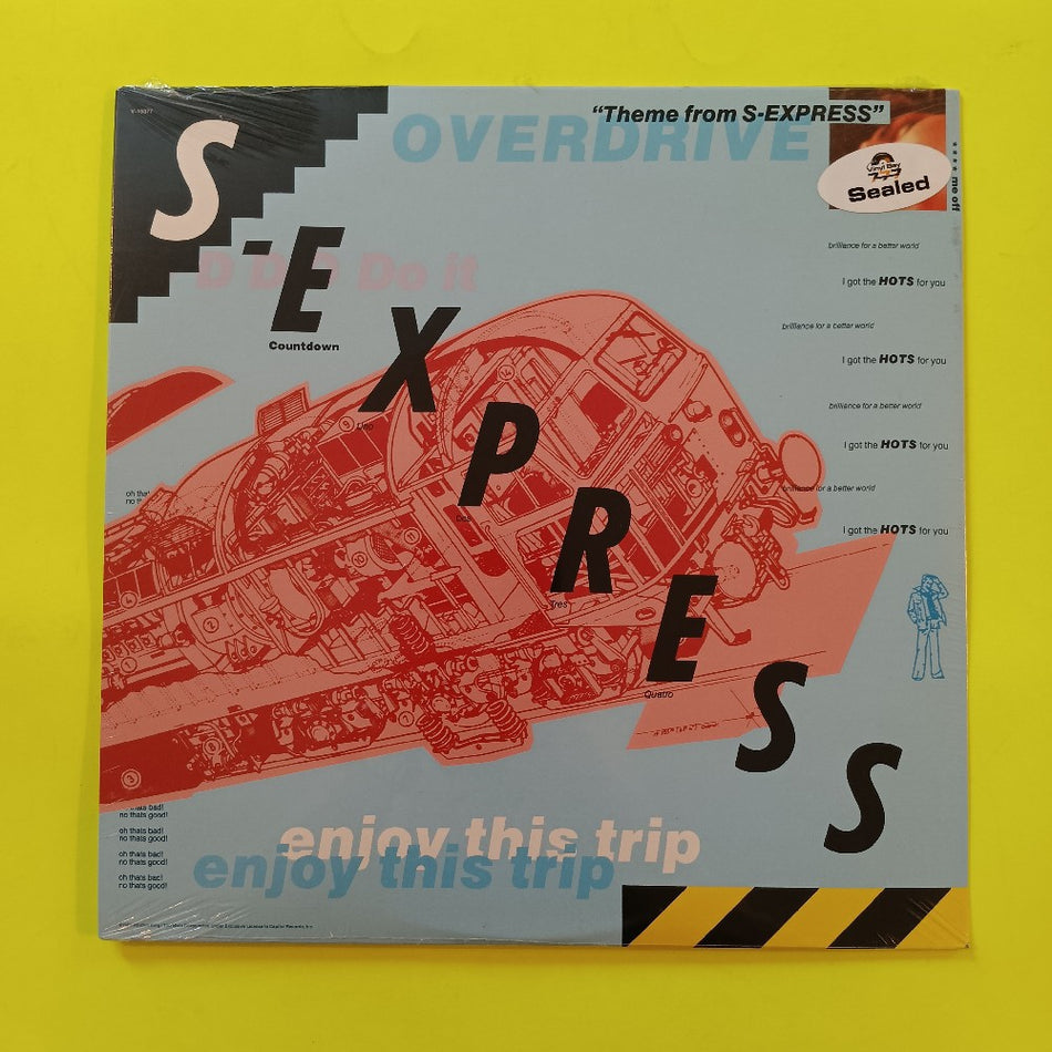 S-Express - Theme From S-Express / The Trip - 1988 - V-15377 - New - Sealed - Vinyl