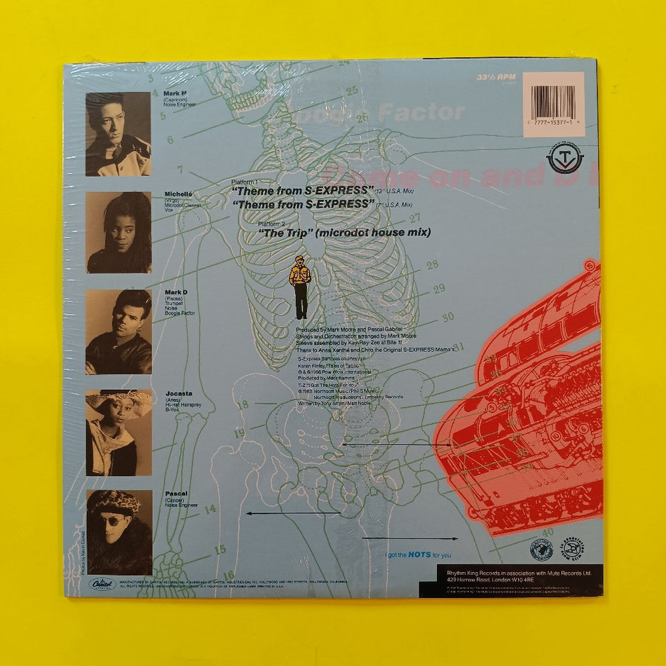S-Express - Theme From S-Express / The Trip - 1988 - V-15377 - New - Sealed - Vinyl